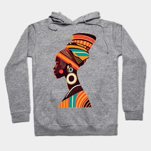 Afrocentric Black Woman Hoodie